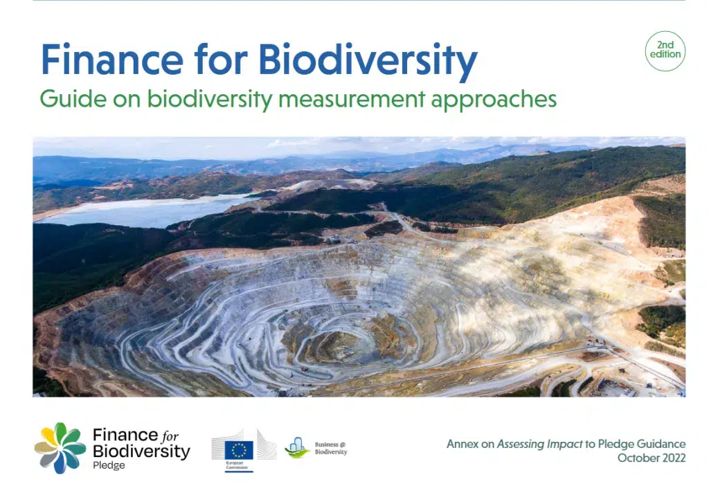 GID Biodiversity Impact Data included in the Finance for Biodiversity’s Guide for Biodiversity Measurement Approaches